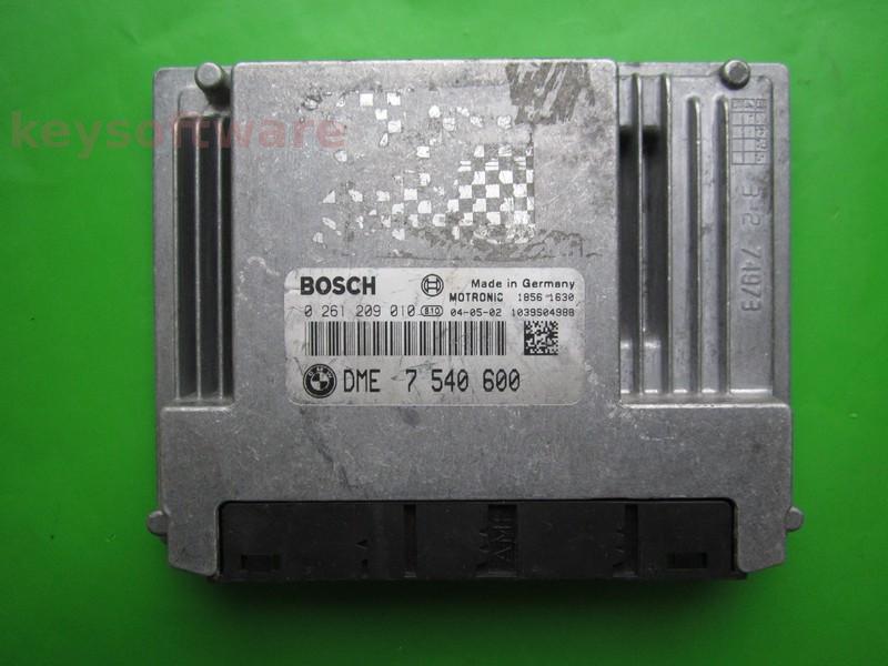 ECU Bmw 645 DME7540600 0261209010 ME9.2.1 E63
