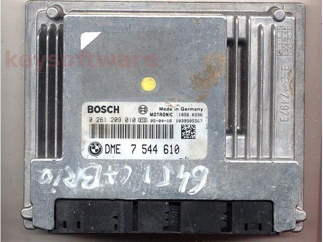 ECU Bmw 645 DME7544610 0261209010 ME9.2.1 E63