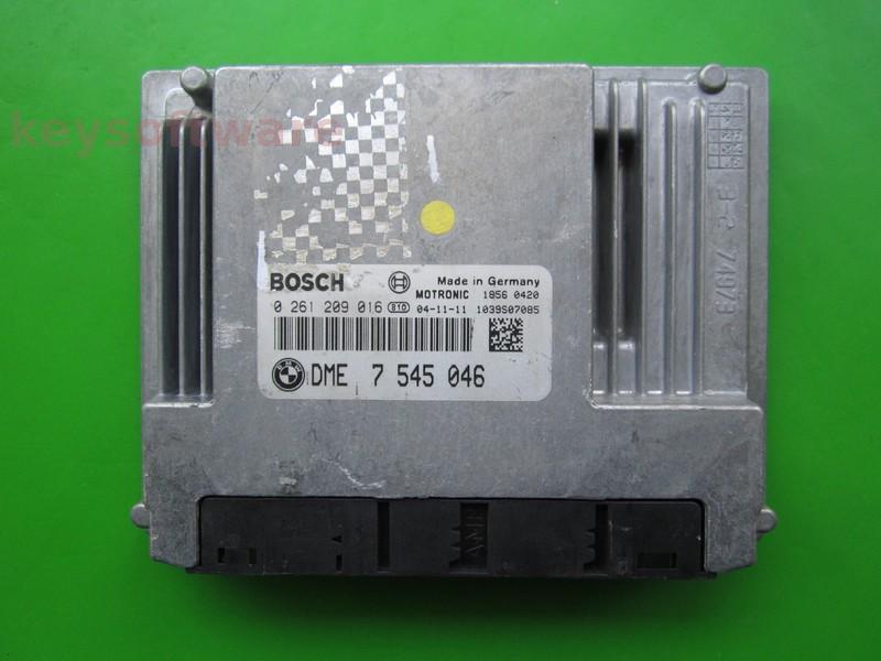 ECU Bmw 316 DME7545046 0261209016 ME9.2 E87
