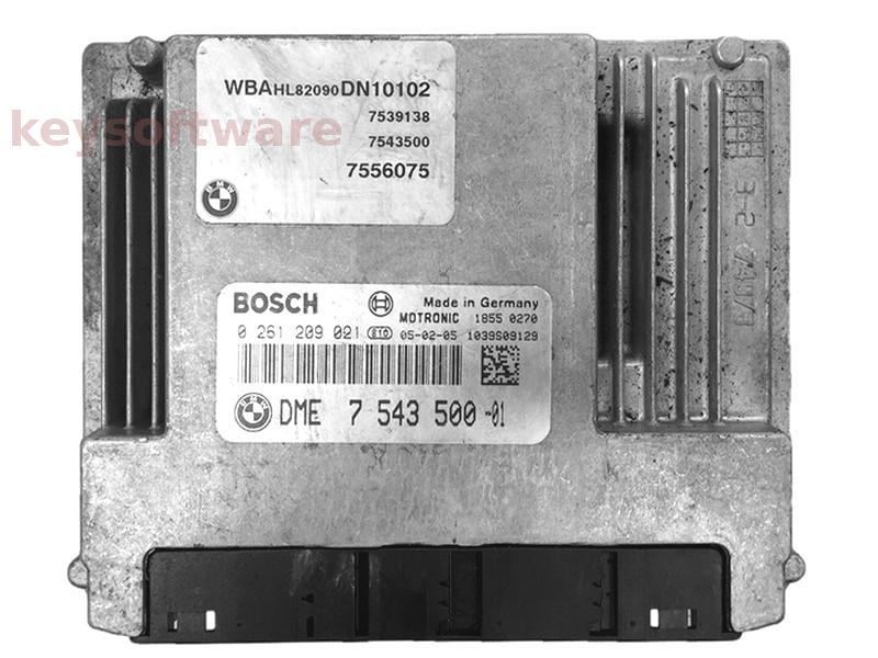 ECU Bmw 740 DME7543500 0261209021 ME9.2.2 E65 {
