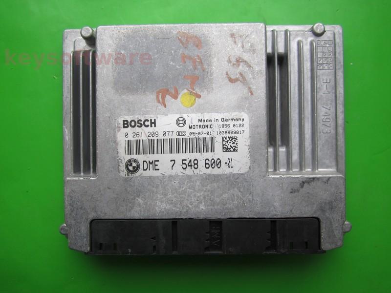 ECU Bmw 750 DME7548600 0261209077 ME9.2.2 E65
