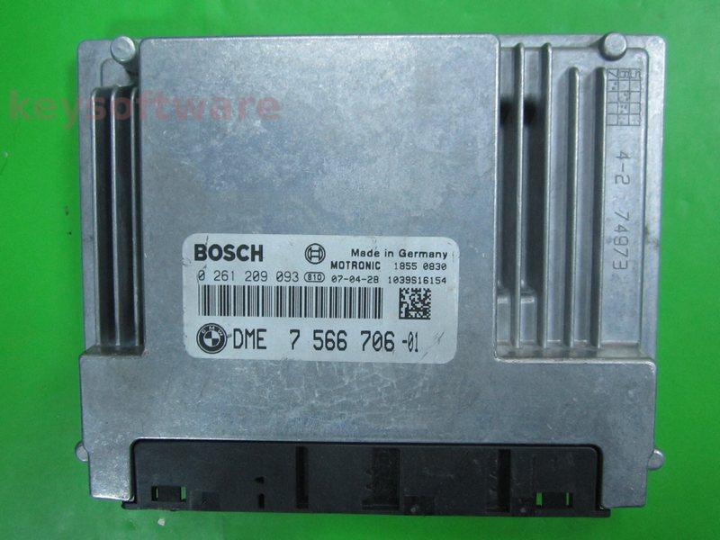 ECU Bmw 650 DME7566706 0261209093 ME9.2.2