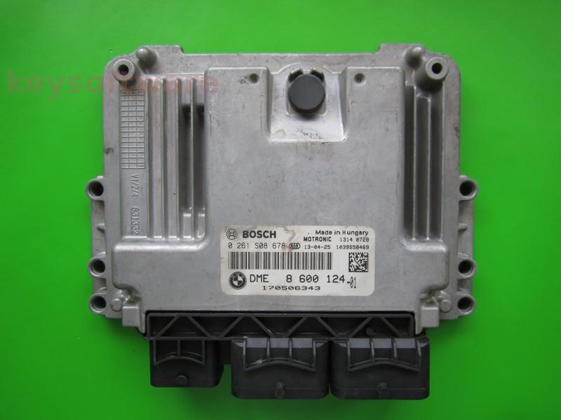 ECU Mini Cooper 1.6 DME8600124 0261S08678 MEV17.2.2