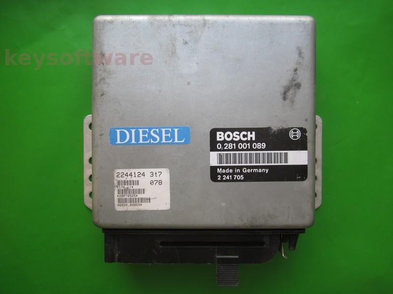 ECU Bmw 324TD 2241705 0281001089 MSA1 E34