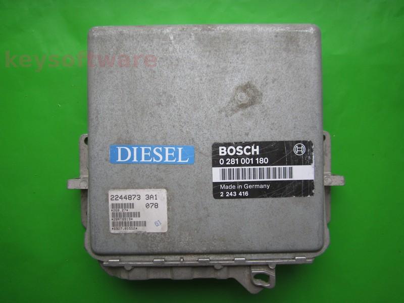 ECU Bmw 525TDS 2243416 0281001180 MSA6 E34