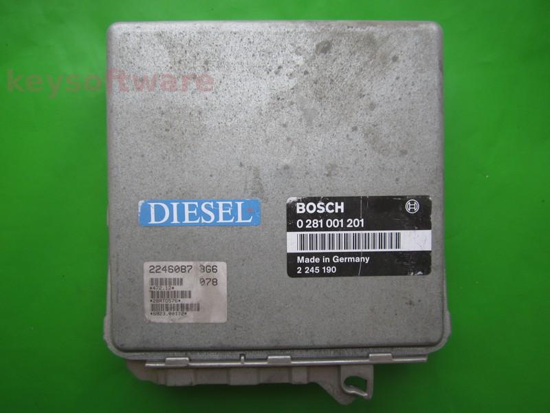 ECU Bmw 325TDS 2245190 0281001201 MSA11 E36