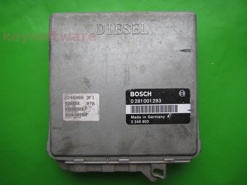 ECU Bmw 525TDS 2245903 0281001293 MSA11 E34