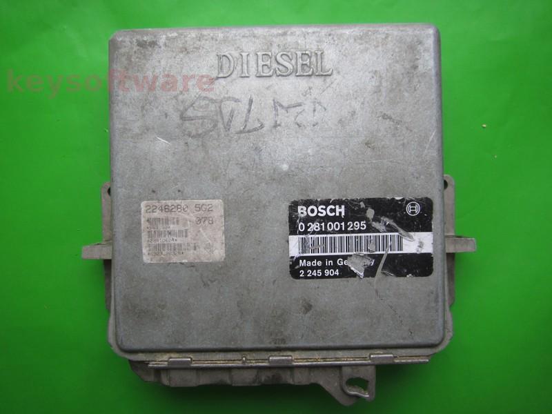 ECU Bmw 525TDS 2245904 0281001295 MSA11 E34