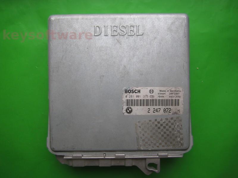 ECU Bmw 525TDS 2247072 0281001373 MSA11 E39