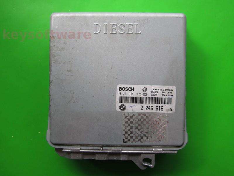ECU Bmw 525TDS 2246616 0281001373 MSA11 {