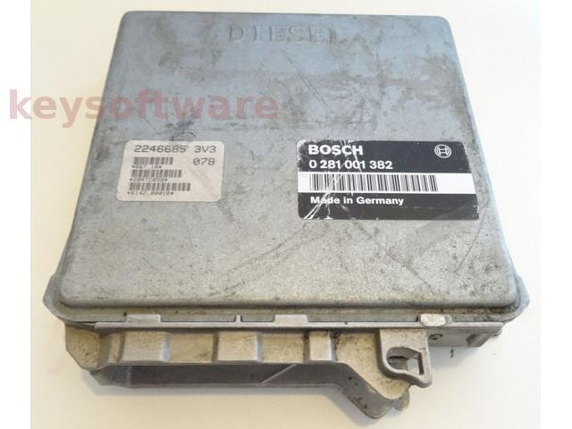 ECU Bmw 325TDS 2246685 0281001382 MSA11 E36 {