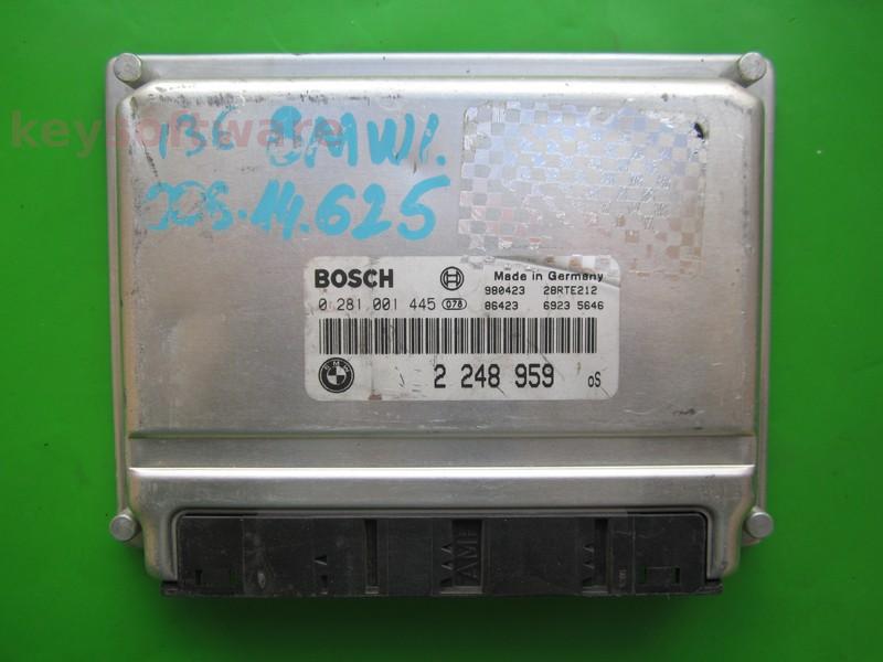ECU Bmw 320D 2248959 0281001445 EDC15M E46