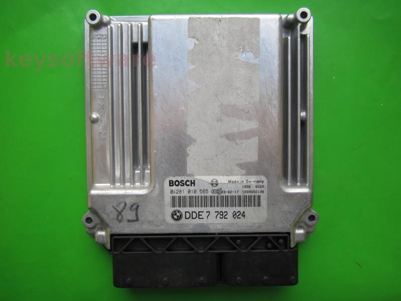ECU Bmw 320D DDE7792024 0281010565 EDC16C1 E46 { +