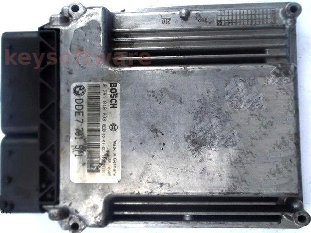 ECU Bmw 730D DDE7791571 0281010898 EDC16C1 E65 {+