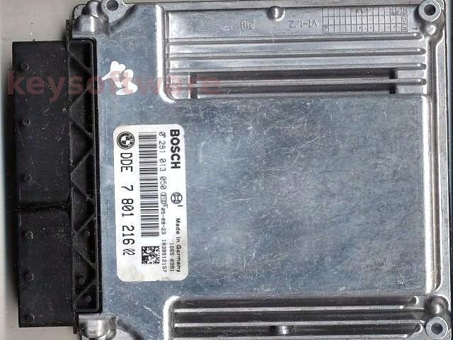 ECU Bmw X3 2.0D DDE7801216 0281013050 EDC16C35-2.12 E83 { +