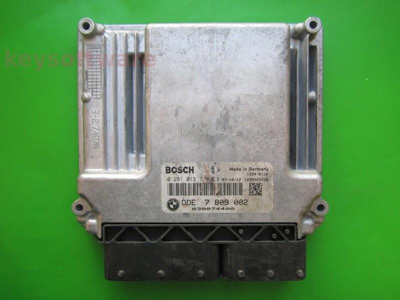ECU Bmw 123D DDE7809002 0281013776 EDC17CP02 E87