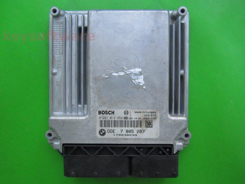 ECU Bmw 335D DDE7805287 0281013854 EDC16CP35 E90