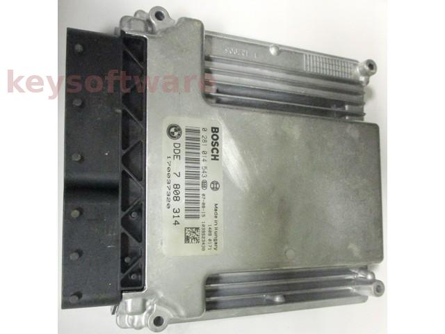 ECU Bmw 325D DDE7808314 0281014543 EDC16CP35 E90 {