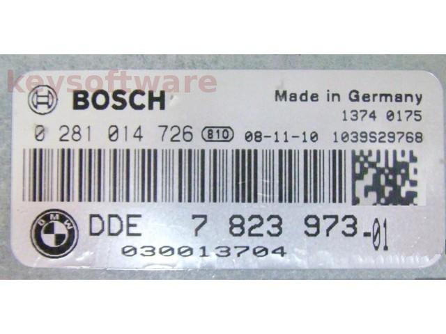 ECU Bmw 330D DDE7823973 0281014726 EDC17CP09 E91 {