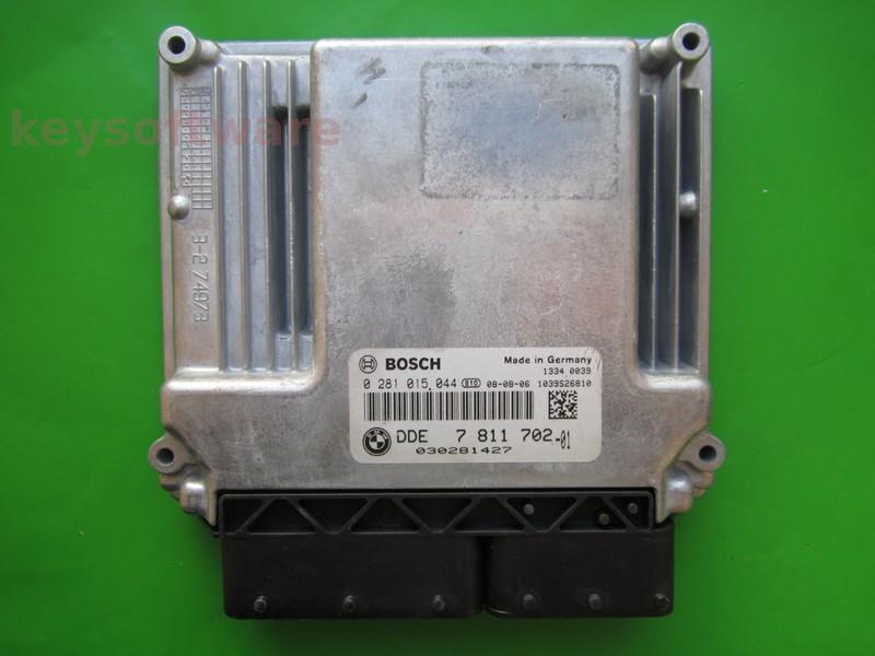 ECU Bmw 123D DDE7811702 0281015044 EDC17CP02 E88