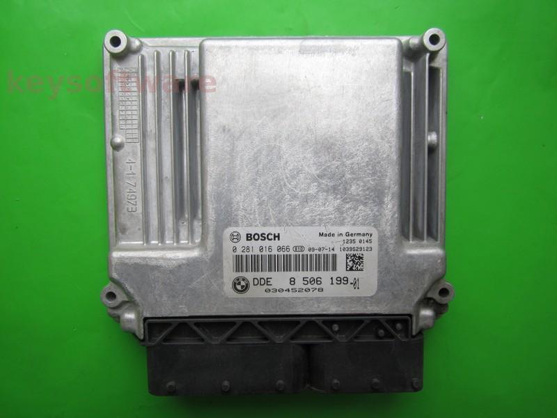 ECU Bmw 520D DDE8506199 0281016066 EDC17CP02 E60^