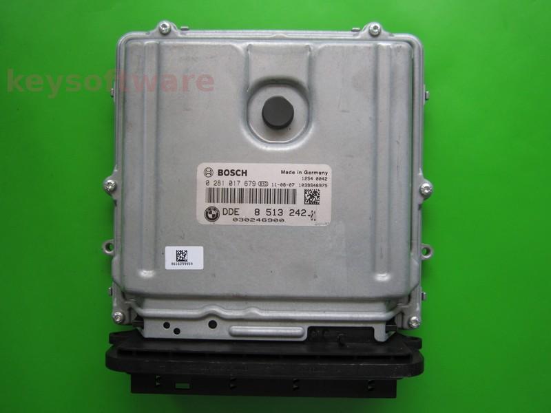 ECU Bmw 520D DDE8513242 0281017679 EDC17C41 F10