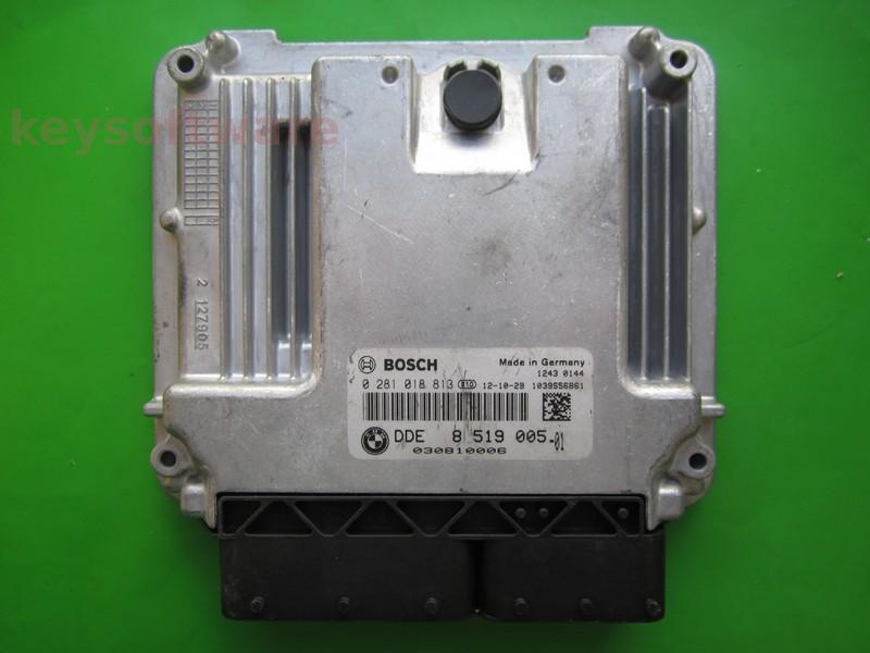 ECU Bmw 320D DDE8519005 0281018813 EDC17C50 F30