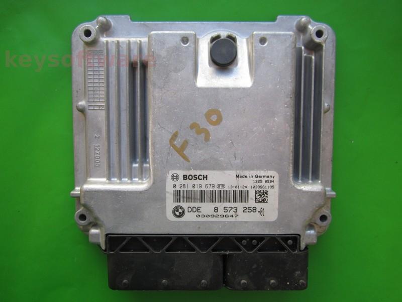 ECU Bmw 318D DDE8573258 0281019679 EDC17C50 F30