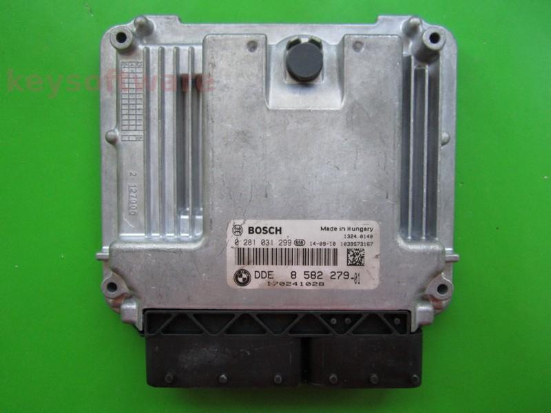 ECU Bmw 320D DDE8582279 0281031299 EDC17C50 F31
