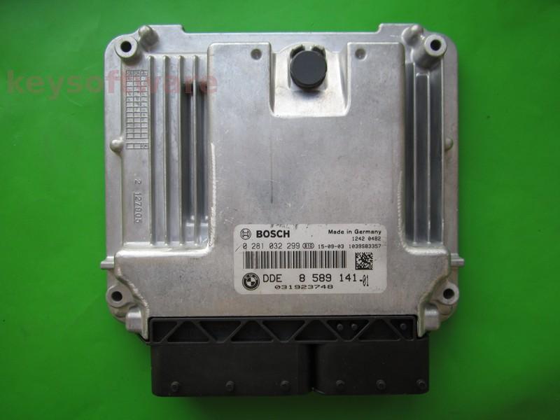 ECU Bmw 320D DDE8589141 0281032299 EDC17C50 F30 +
