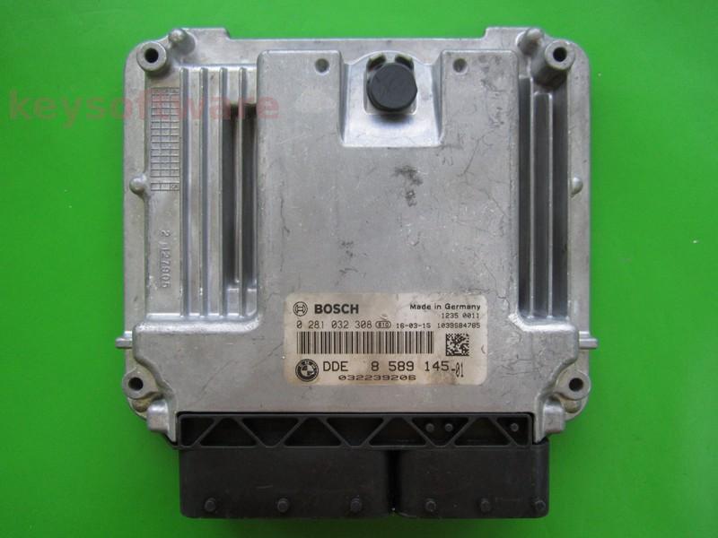ECU Bmw 116D DDE8589145 0281032308 EDC17C50 F20