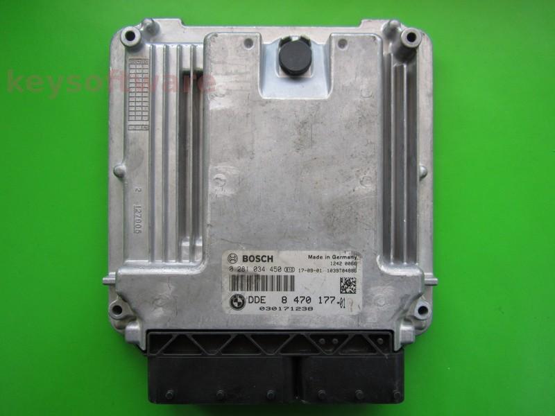 ECU Bmw 525D DDE8470177 0281034450 EDC17CP49