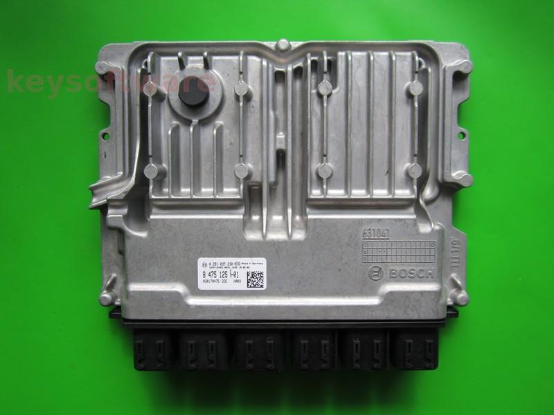ECU Bmw X1 2.0D 8475125 0281035230 MD1CS001 F48