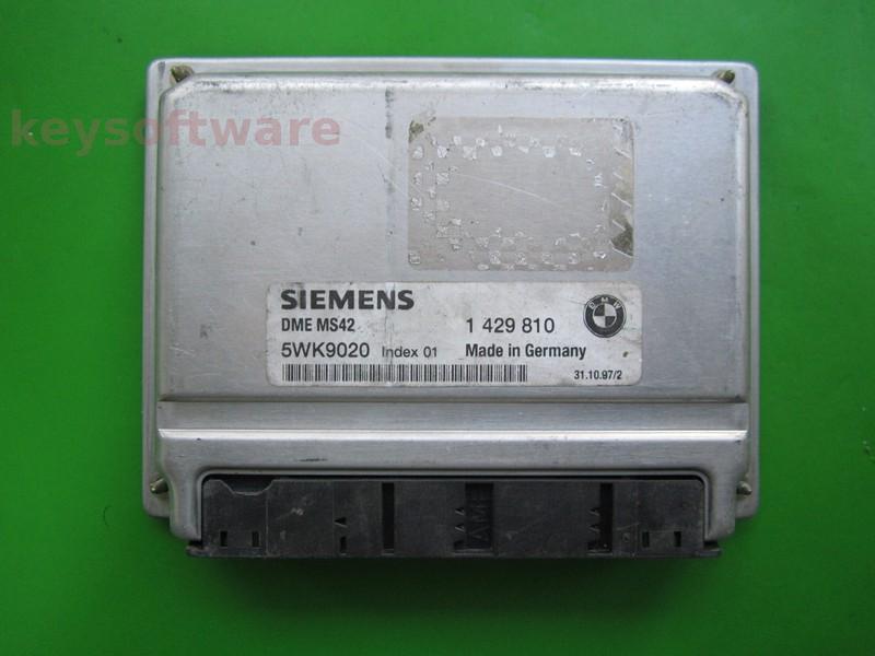 ECU Bmw 328 1429810 5WK9020 DME MS42 E46 {