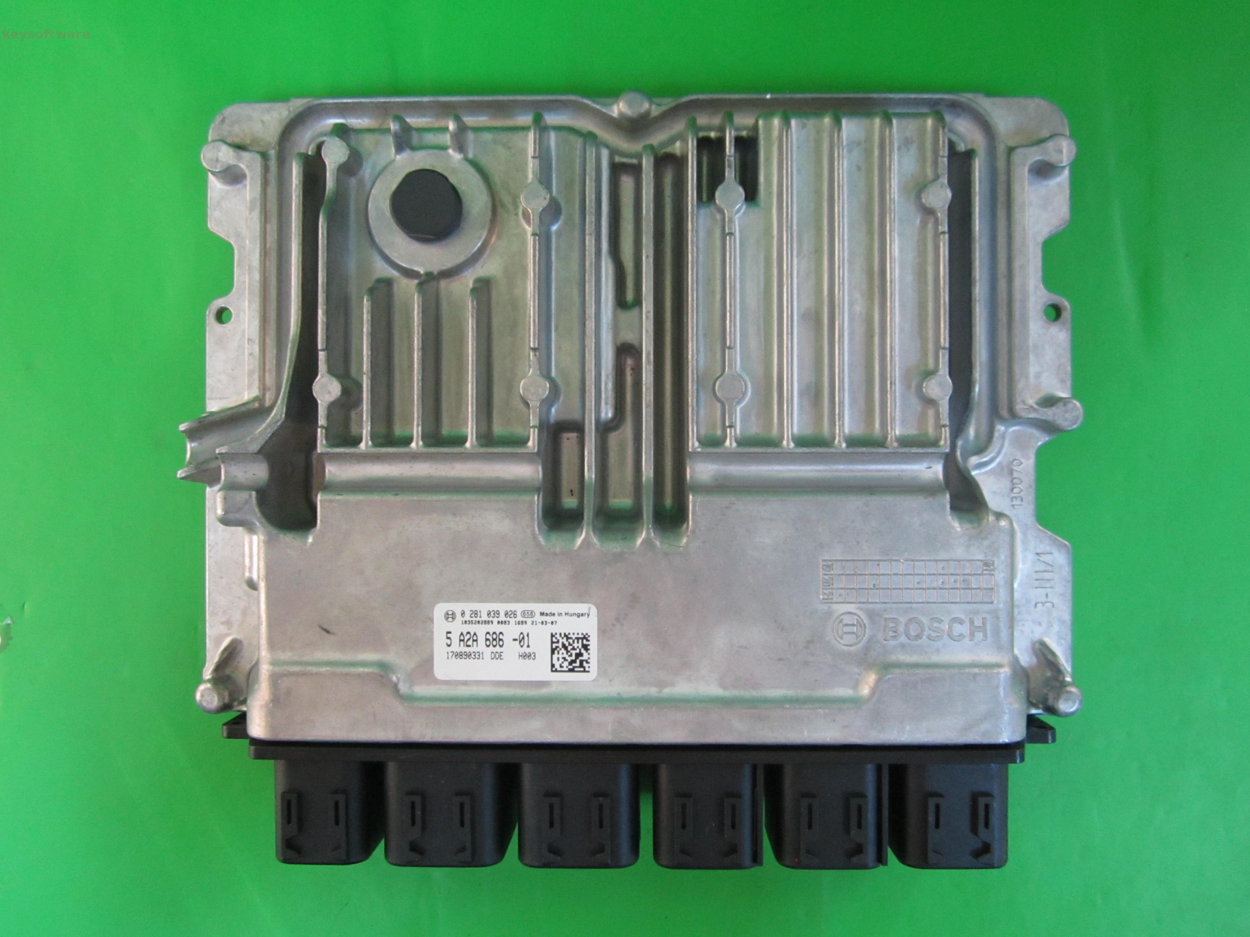 ECU Bmw X1 1.5 5A2A686 0281039026
