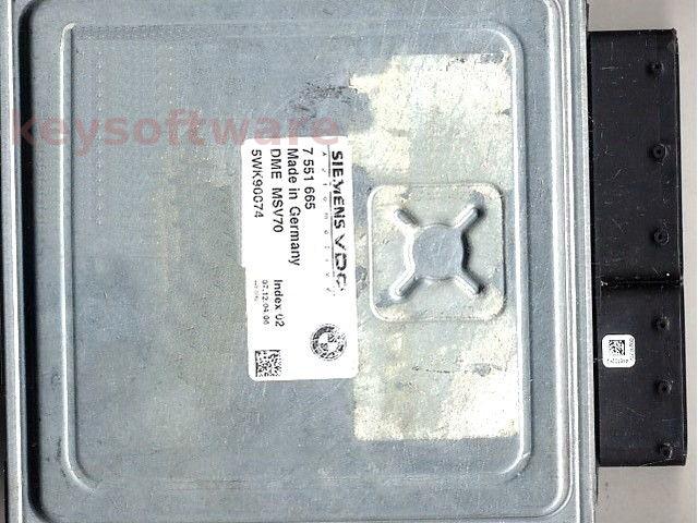 ECU Bmw 325 7551665 5WK90074 MSV70 E90