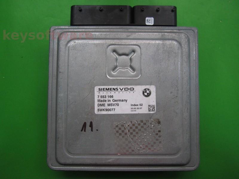 ECU Bmw 330 7553166 5WK90077 MSV70 E90