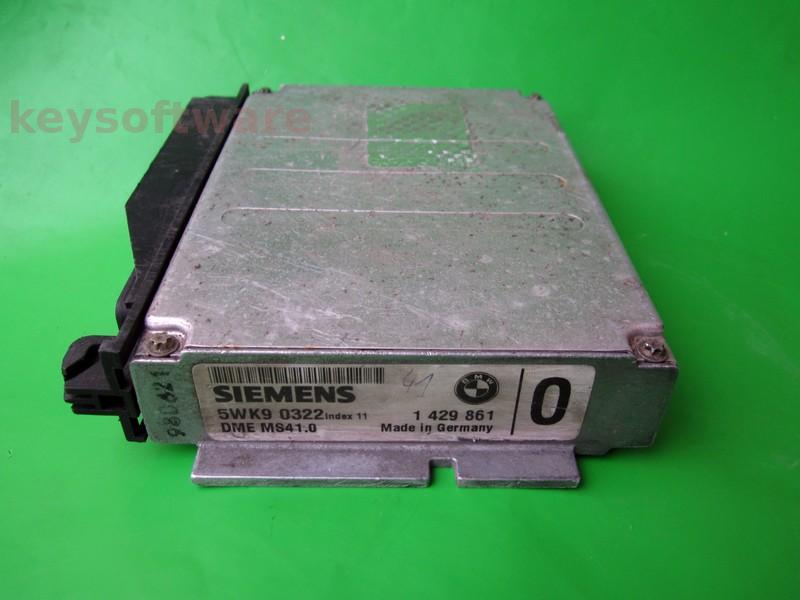 ECU Bmw 520 1429861 5WK90322 DME MS41.0 E39