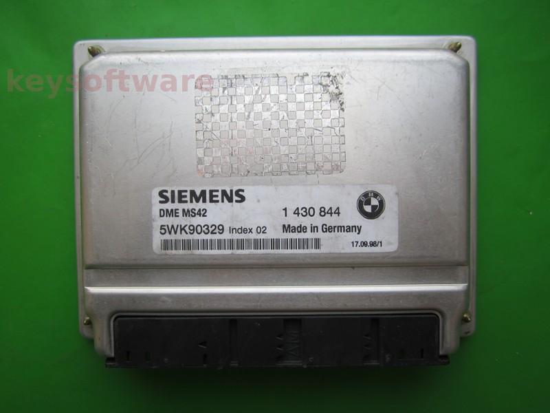 ECU Bmw 328 1430844 5WK90329 DME MS42 E46 }