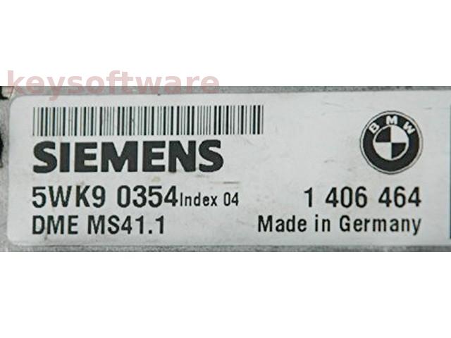 ECU Bmw M3 1406464 5WK90354 MS41.1 E36
