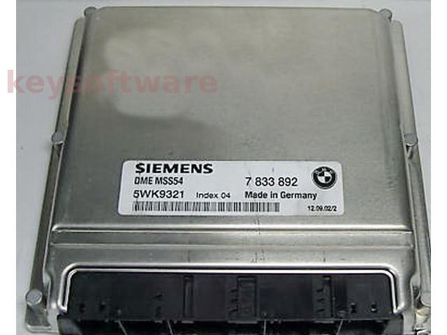 ECU Bmw M3 7833892 5WK9321 DME MSS54 E46 {