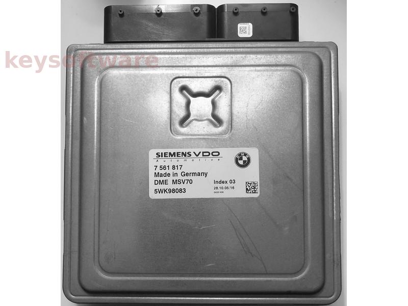 ECU Bmw 325D 5WK98083 7561817 MSV70 E90 {