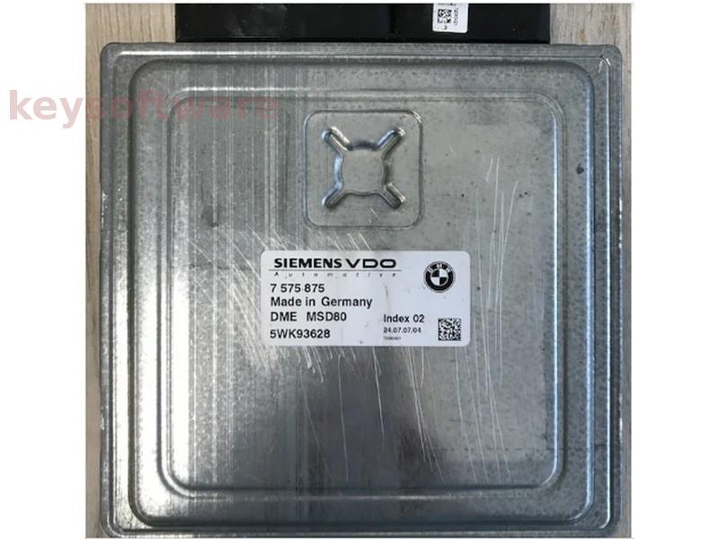 ECU Bmw 335 7575875 5WK93628 MSD80 E92