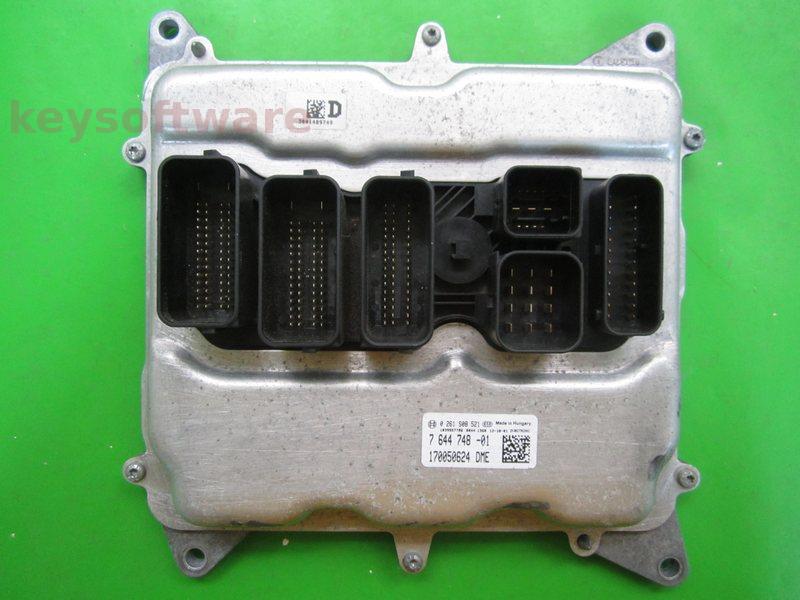 ECU Bmw 320i 2.0 7644748 0261S08521 MEVD17.2.4