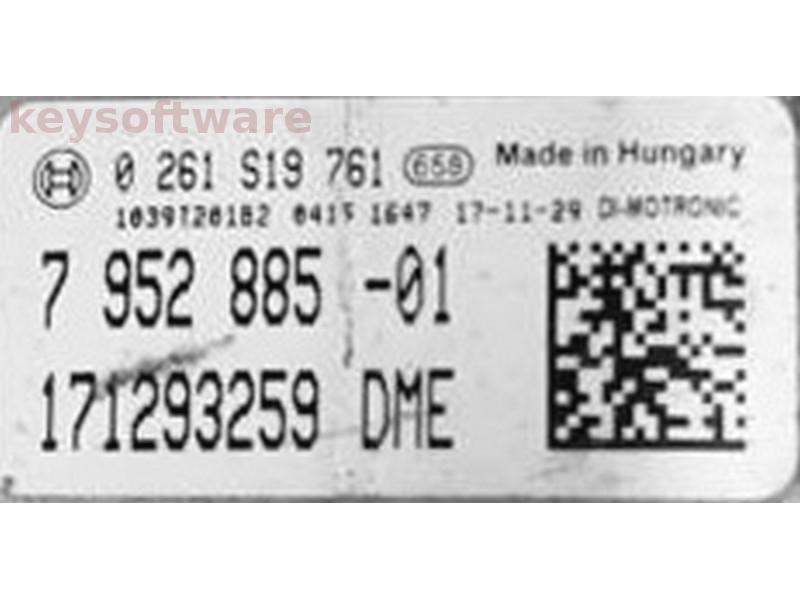 ECU Bmw 116i 7952885 0261S19761 MEVD17.2.3 {