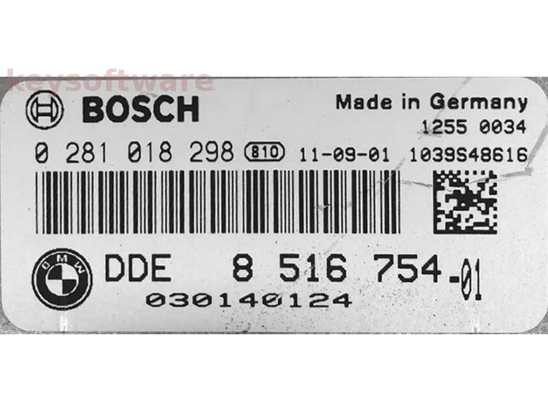 ECU Bmw 730D DDE8516754 0281018298 EDC17CP09 {