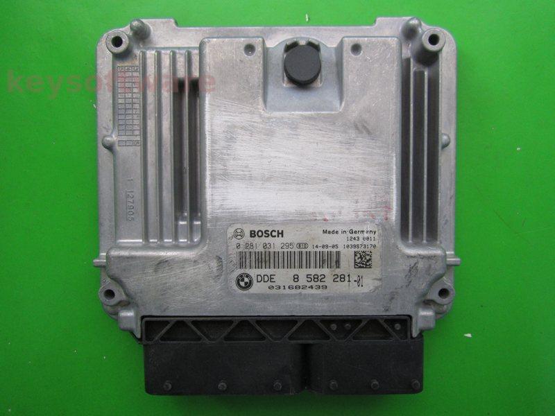 ECU Bmw 318D DDE8582281 0281031295 EDC17C50
