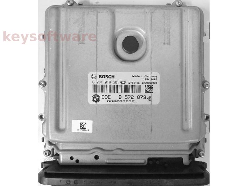 ECU Bmw 535 DDE8572873 0281019501 EDC17CP45 {