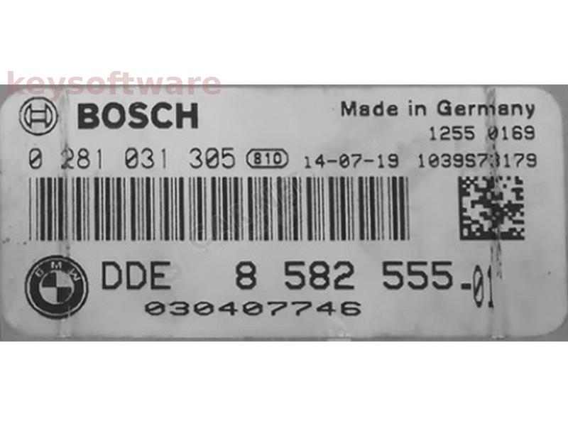 ECU Bmw 520D DDE8582555 0281031305 EDC17CP45 F10 {