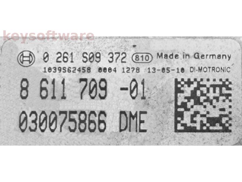 ECU Bmw M5 8611709 0261S09372 MEVD17.2.8 {